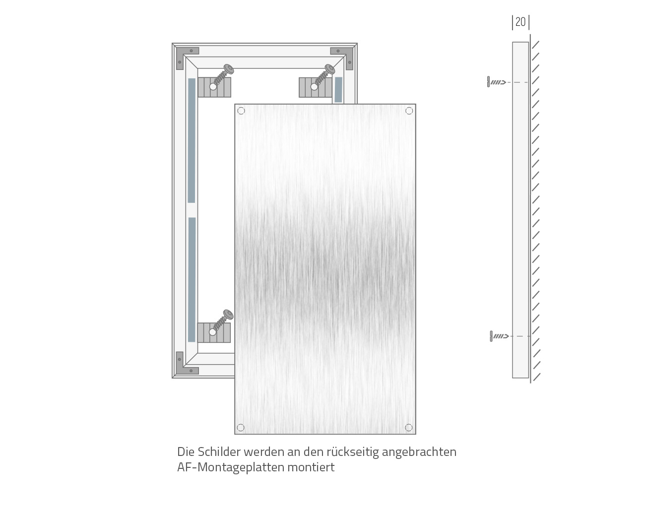 Wandtafel FM20 FIX